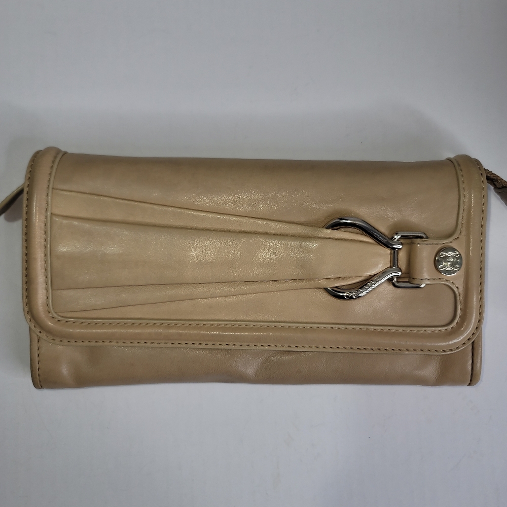 Celine Tan Foldover Zip wallet
